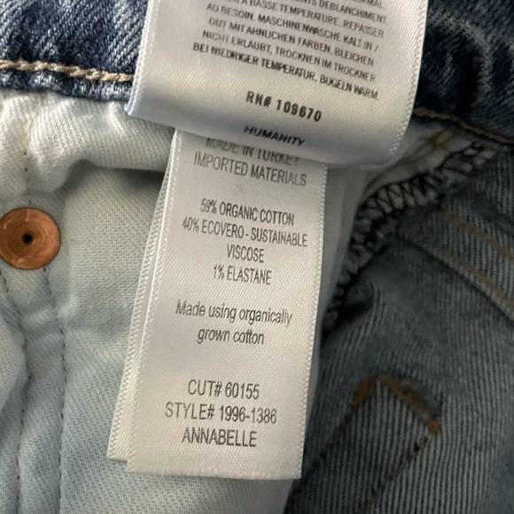 Citizens Of Humanity - Annabelle Cut off Jean Shorts Size 25 - Picture 11 of 11